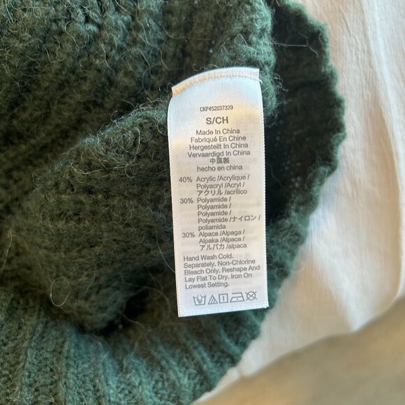Madewell Green Sweater - Picture 4 of 5